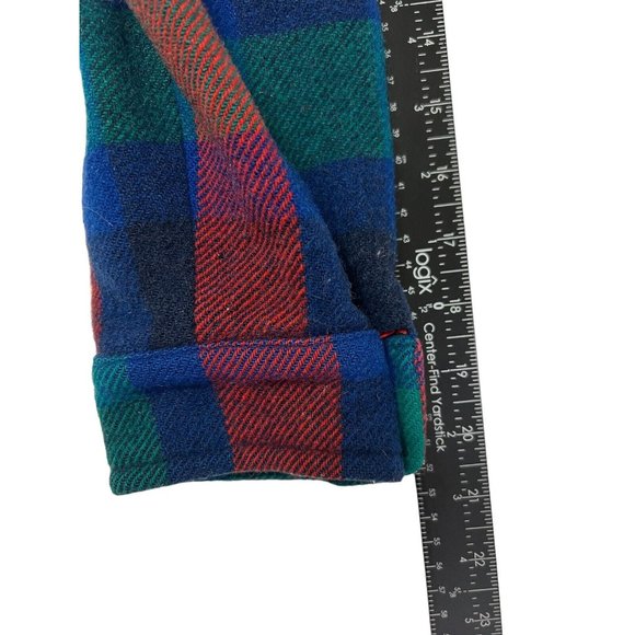 Pendleton Wool Jacket Kids Colorful Checkered Size Medium ? Thinsulate 80s 90s - Picture 10 of 16